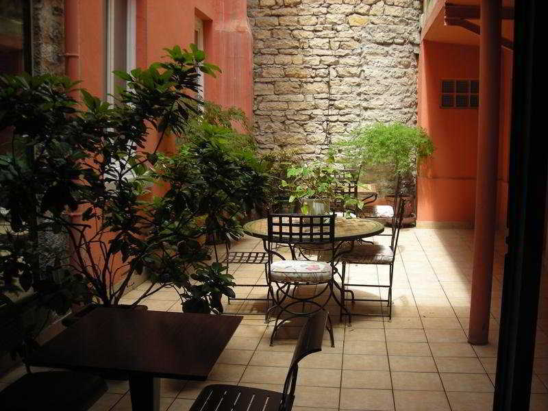 מלון ליון Au Patio Morand מסעדה תמונה