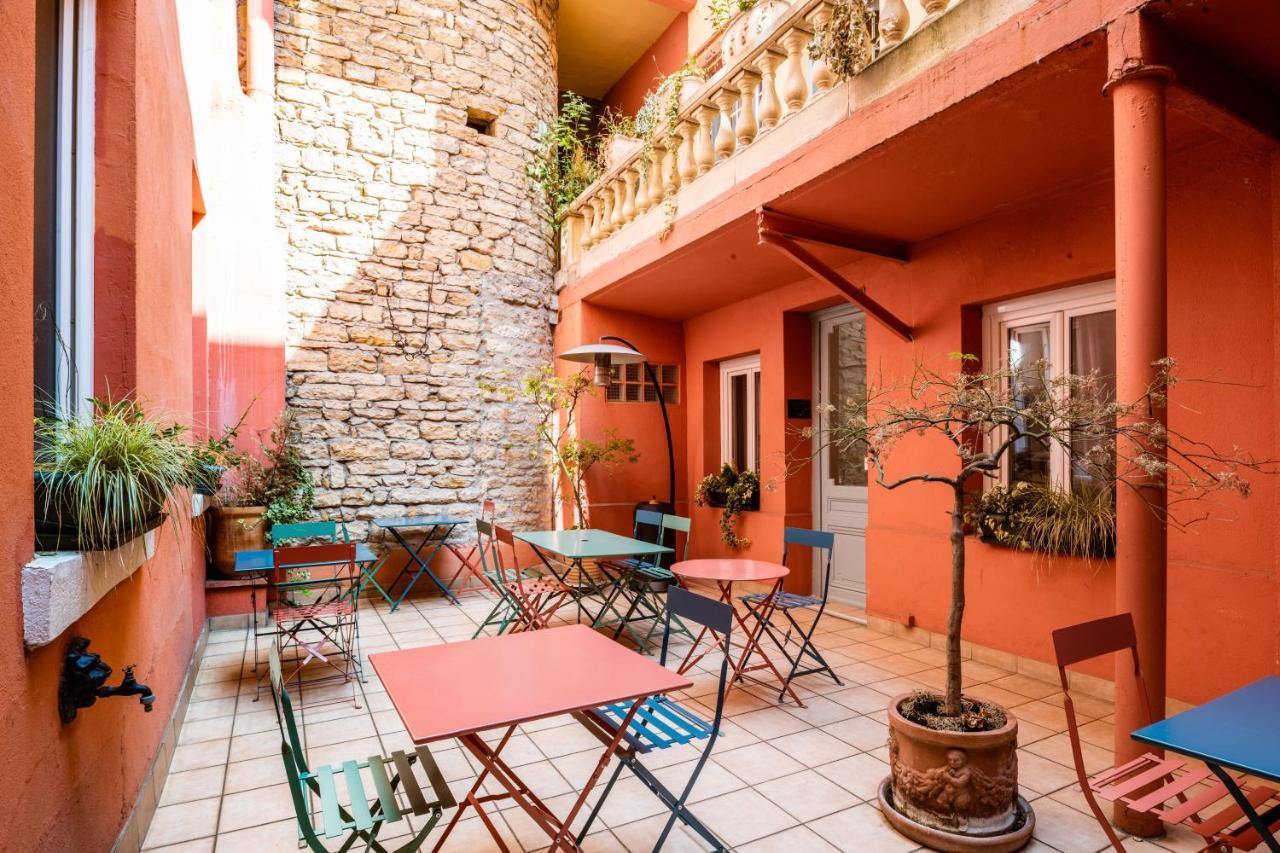 מלון ליון Au Patio Morand מראה חיצוני תמונה